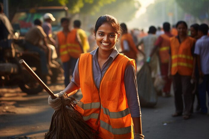 Professional office workspace