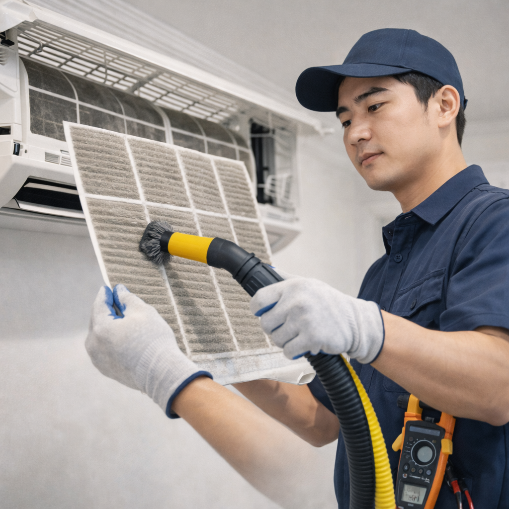 AC Filter Cleaning & Checkup